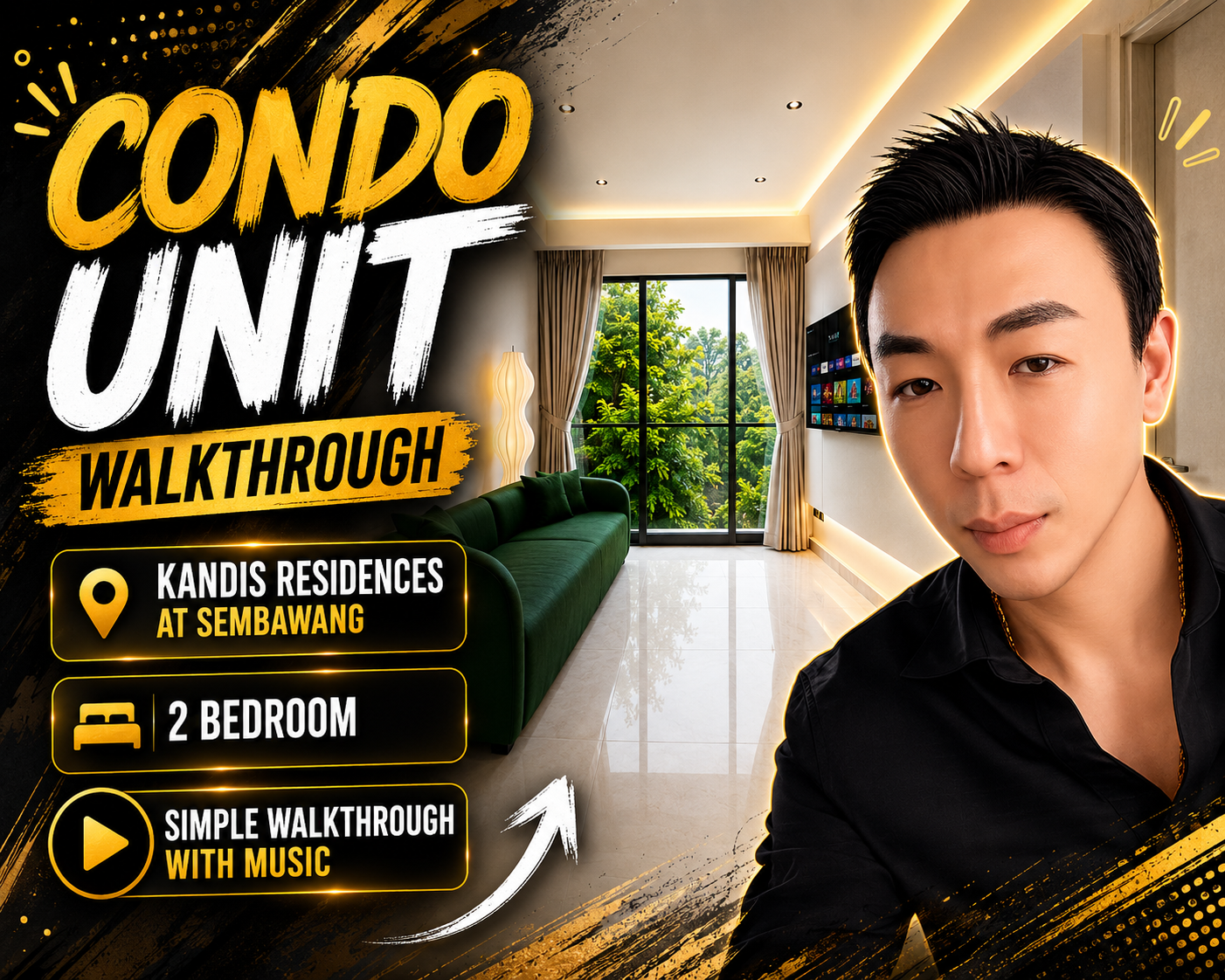 Kandis Residence at 6 Kandis Link, Sembawang — condo unit walkthrough with Ian Teh