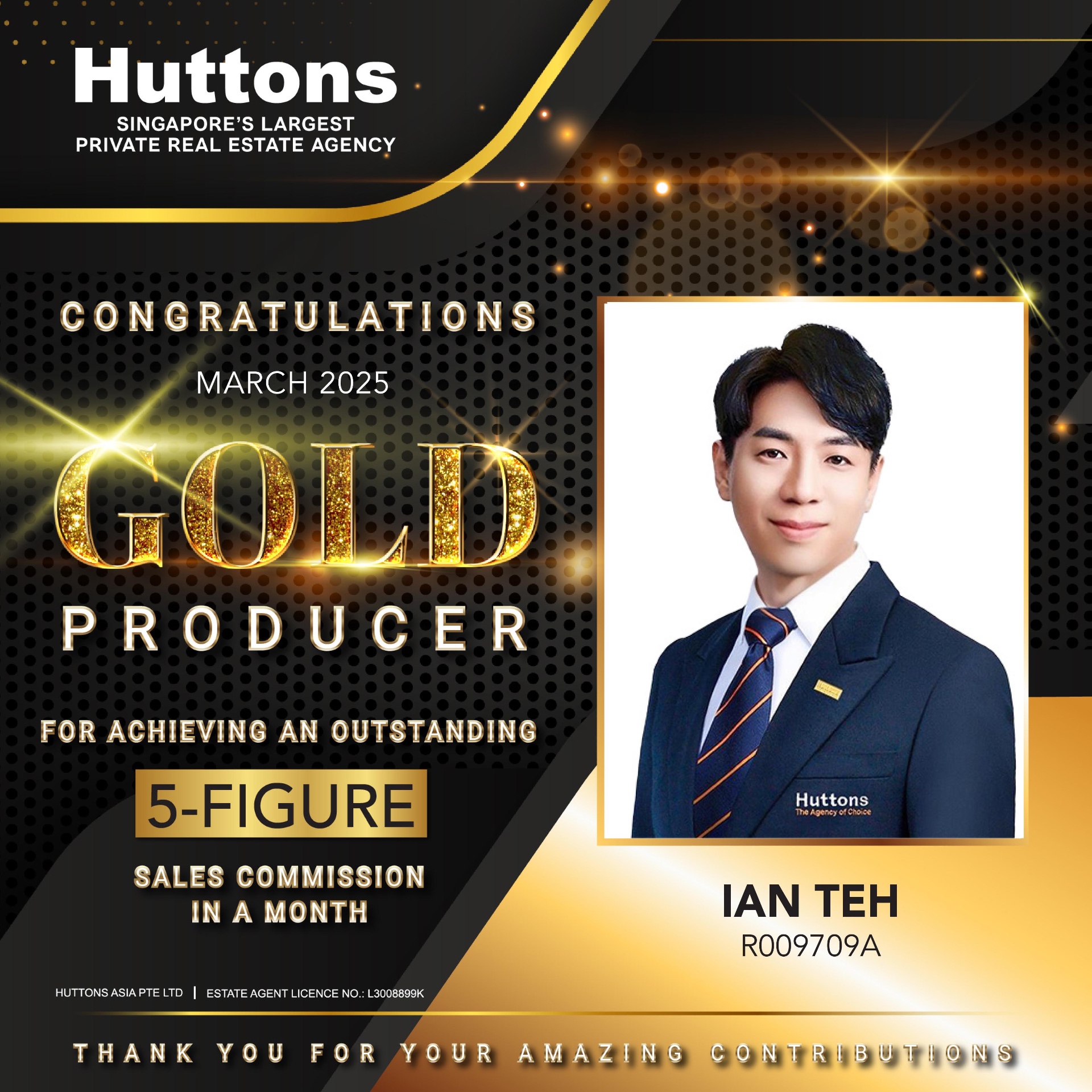 Huttons Gold Producer · March 2025